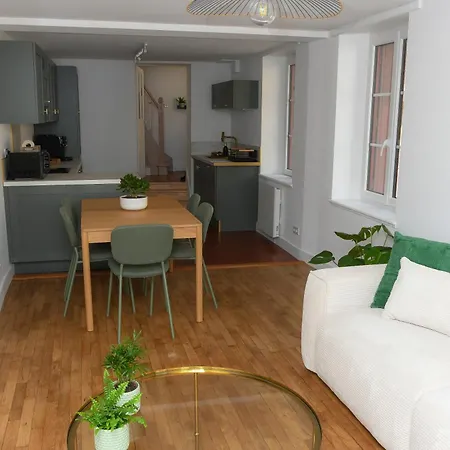 Lägenhet Maison De Cosy Avec Ambiance Jungle & Boheme *