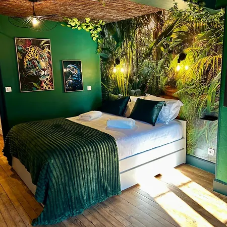 公寓 Maison De Cosy Avec Ambiance Jungle & Boheme Saint-Pourçain-sur-Sioule
