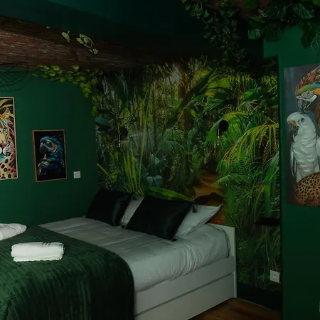 Maison De Cosy Avec Ambiance Jungle & Boheme Lägenhet
